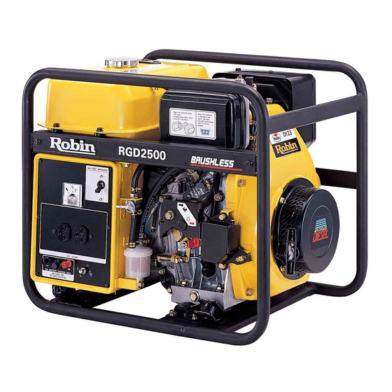 Robin RGD2500 Service Manual