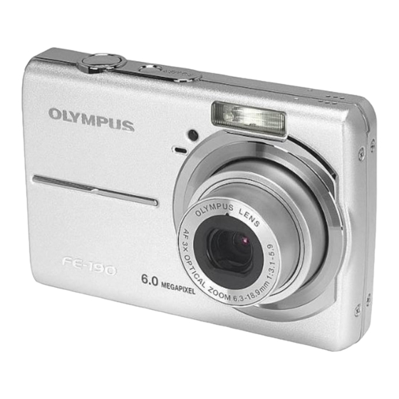Olympus FE-190/X-750 Basic Manual