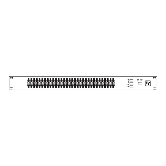 Electro-Voice EQ-131 Manual