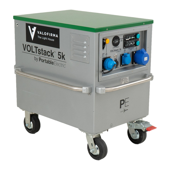 PORTABLE ELECTRIC VOLTstack 5k Owner's Manual