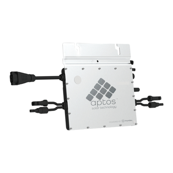 aptos MAC 800R User Manual