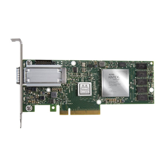 Mellanox Technologies Innova IPsec 4 Lx Quick Start Manual