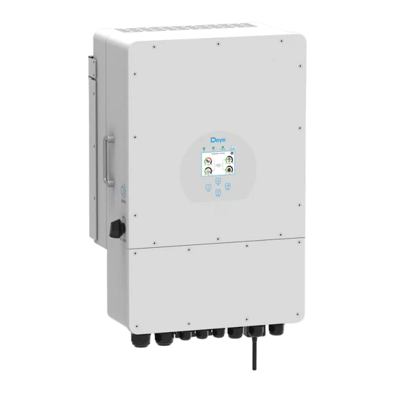 SunSynk SUN-25K-SG01HP3-EU-BM2 Installer Manual