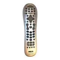 RCA RCR815 - Universal Remote Control User Manual