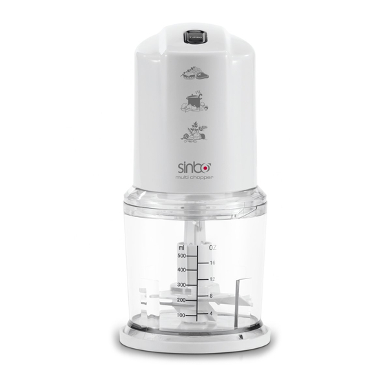 Sinbo SHB 3082 User Manual