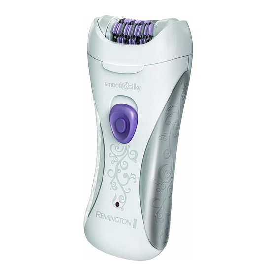 Remington SMOOTH & SILKY EP-6025 Use And Care Manual