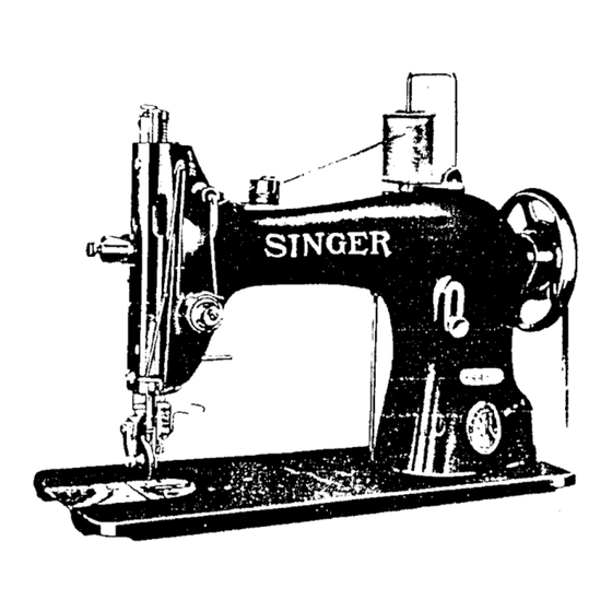 Singer 44-81 List Of Parts