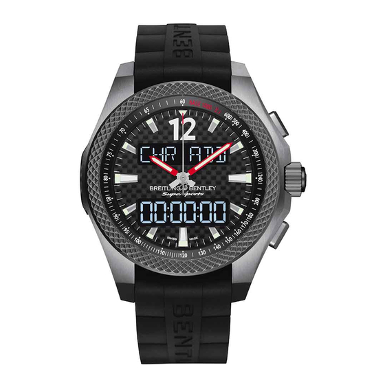 Breitling BENTLEY SUPERSPORTS B55 Connection Instructions