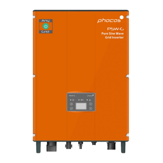 Phocos Any-Grid Series User And Installation Manual