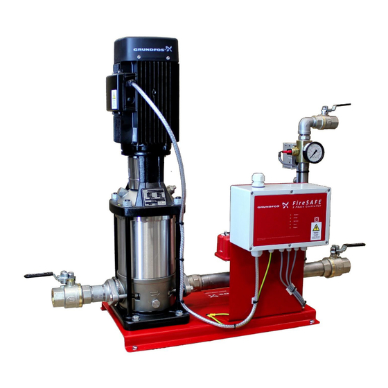 Grundfos FireSAFE Series Installation And Operating Instructions Manual