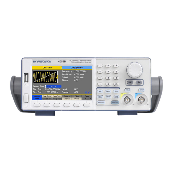 BK Precision 4055B User Manual