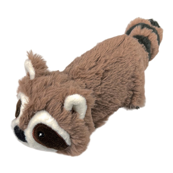 Pettec Wagging Racoon Manual