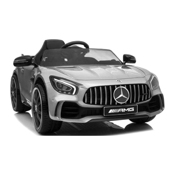 Moni MERCEDES AMG GT R Instruction Manual