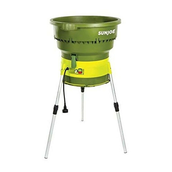 SNOWJOE Sunjoe SDJ616 Operator's Manual