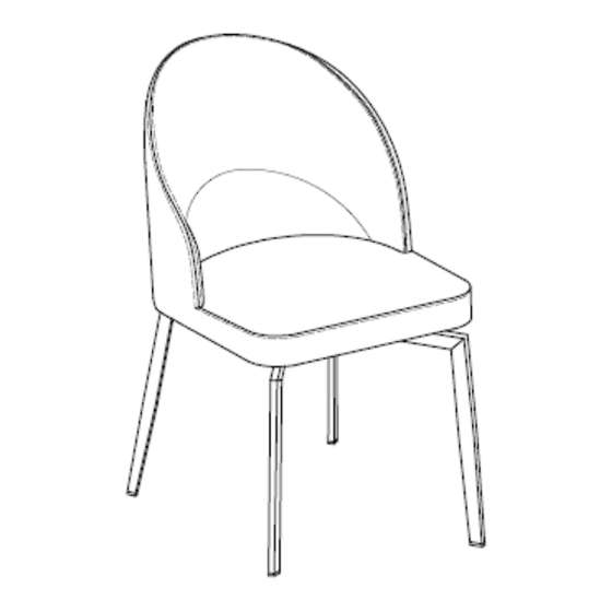 armen LIVING DC17477G-B Product Assembly Instructions