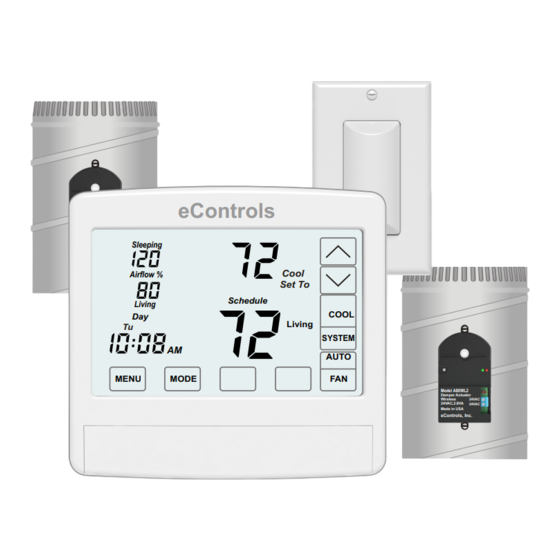 eControls ZTWD21WF Installation Manual