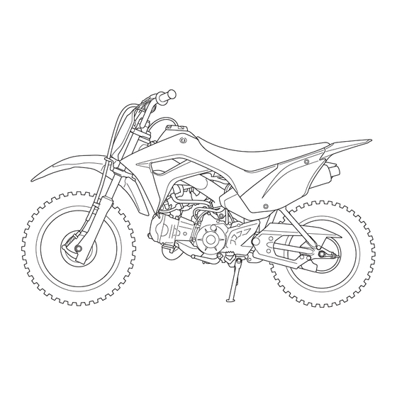 Honda CRF110F 2025 Owner's Manual