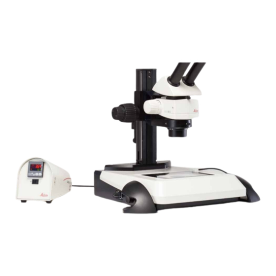 User Manuals: Leica M60 B Stereo Microscope
