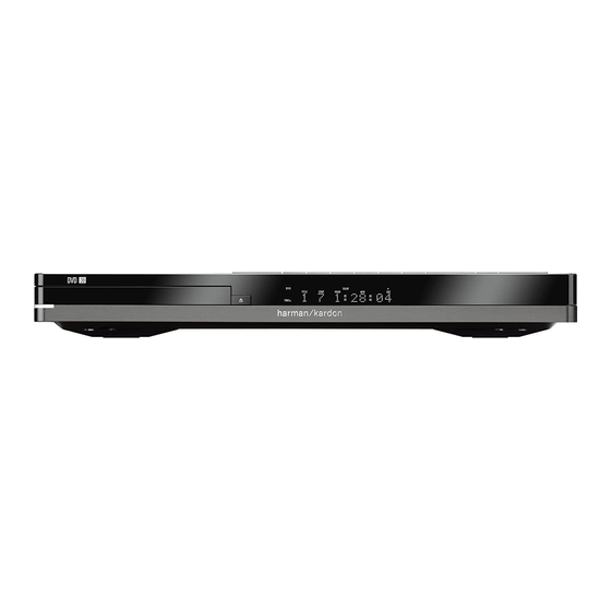 Harman Kardon DVD 49 Owner's Manual