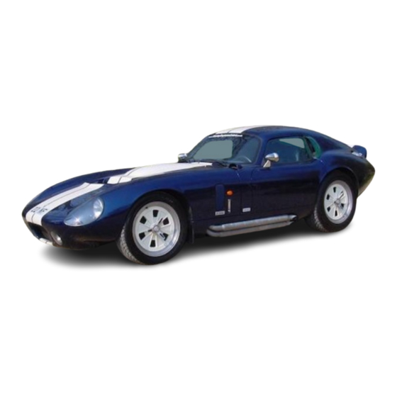 Superformance Coupe Manuals
