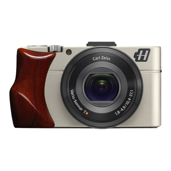 Hasselblad Stellar II Operation Manual