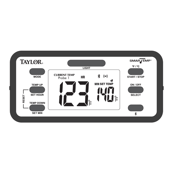 Taylor SmarTemp Quick Use Manual