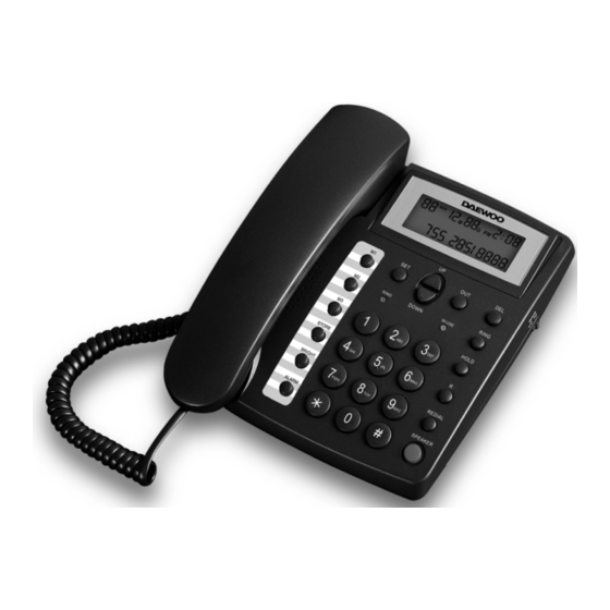 Daewoo DTC-350 User Manual