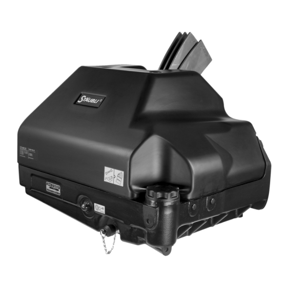 Staubli Cam Motion 1781 User And Maintenance Manual
