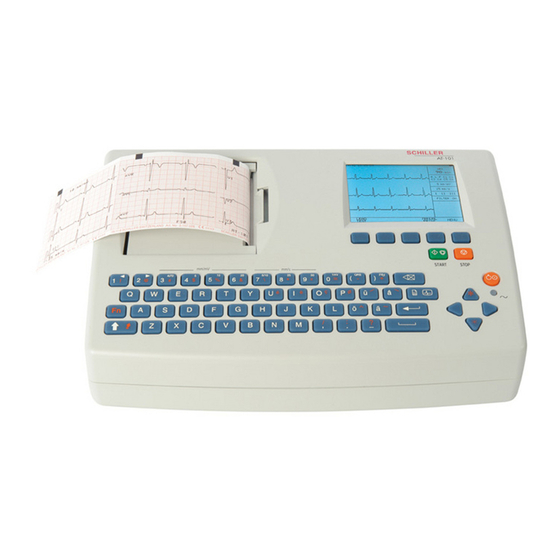 Schiller AT-101 Service Handbook