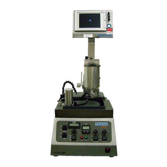 ULTRA TEC ULTRAPOL Advance User Manual
