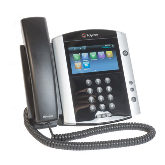 Star2Star Polycom VVX 600 Quick User Manual