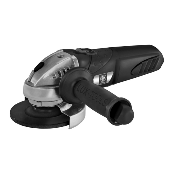 Lux Tools WS 115 Original Operating Instructions