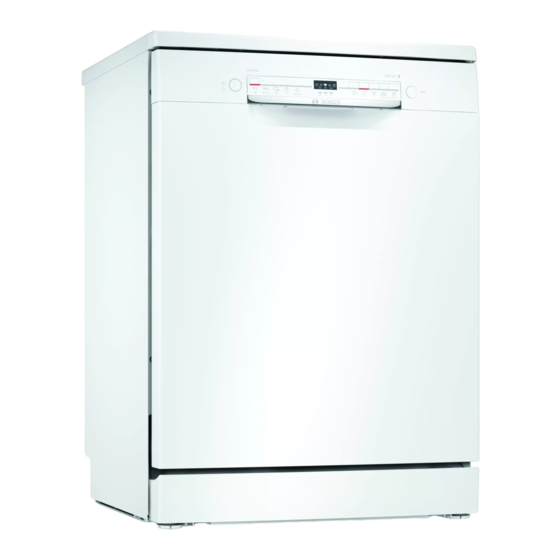 Bosch SMS2ITW11E User Manual