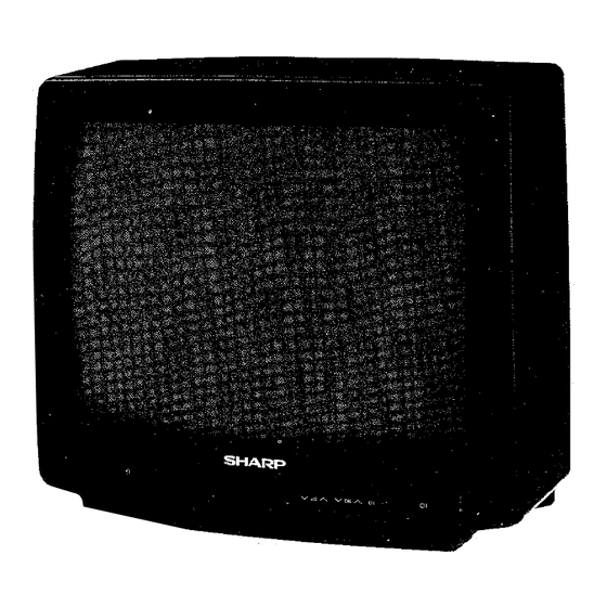 Sharp 37FT-15H Operation Manual