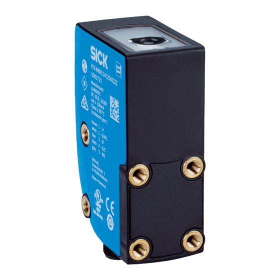 SICK Prime KTX-WP91142242 Series Manual