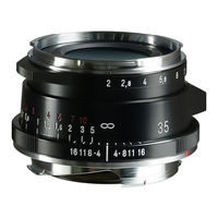 VOIGTLANDER APO-LANTHAR 35mm F2 Aspherical Instruction Manual