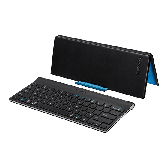 Logitech Tablet Keyboard Setup Manual