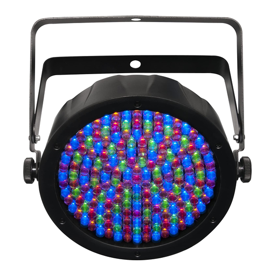 Chauvet slimpar 64 rgba Quick Reference Manual