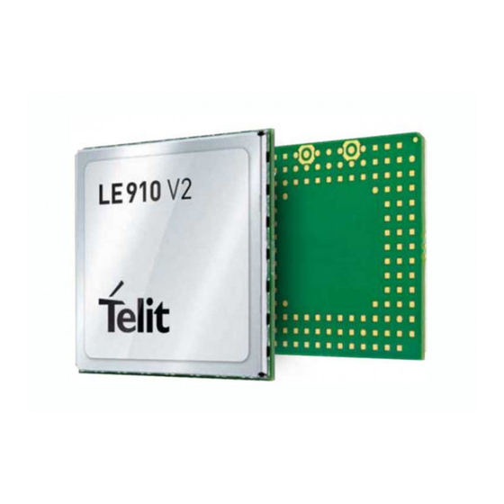 Telit Wireless Solutions LE910 Reference Manual