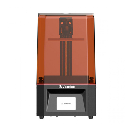 Voxelab Polaris Quick Start Manual