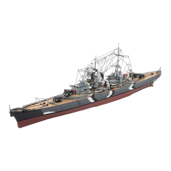 OcCre Prinz Eugen Assembly Instructions Manual