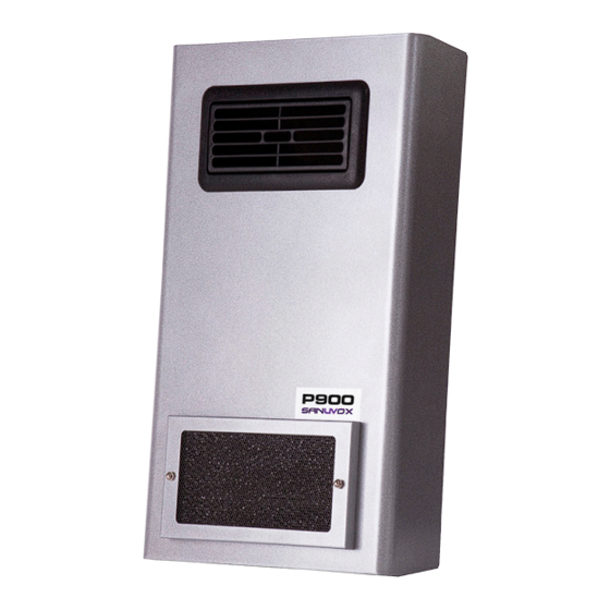 Sanuvox P900 Instruction Manual