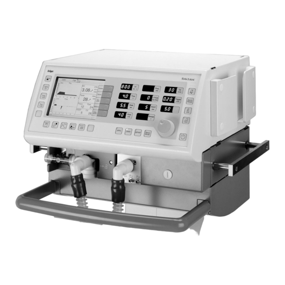 Dräger Medical Evita 4 Link Ventilator Manuals