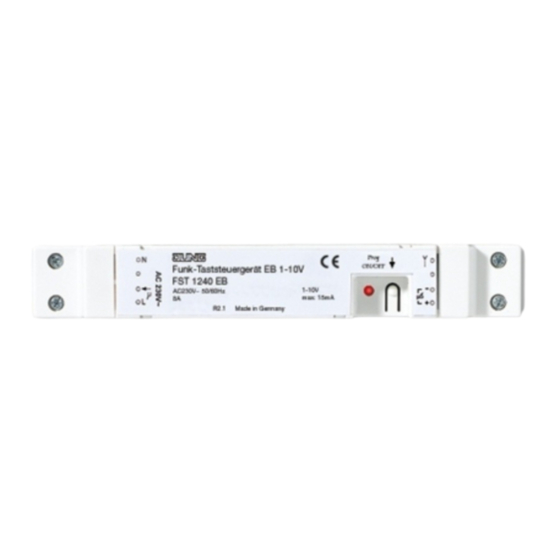 Jung FST 1240 EB Instructions Manual