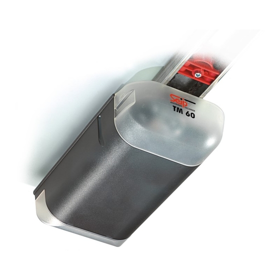 Seip TM 60 Installation Instructions Manual