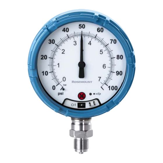 Rosemount Wireless Pressure Gauge Manuals