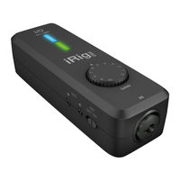 IK Multimedia iRig Pro I/O User Manual