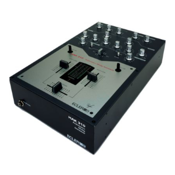 Ecler HAK310 User Manual