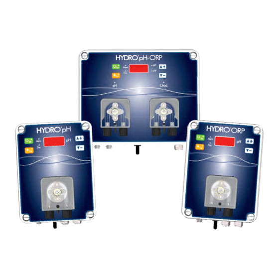 SYCLOPE HYDRO'pH Installation, Commissioning, Maintenance And Programming Instructions