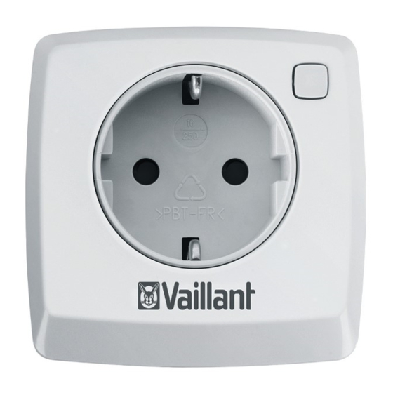 Vaillant VR 52 Operating And Installation Instructions